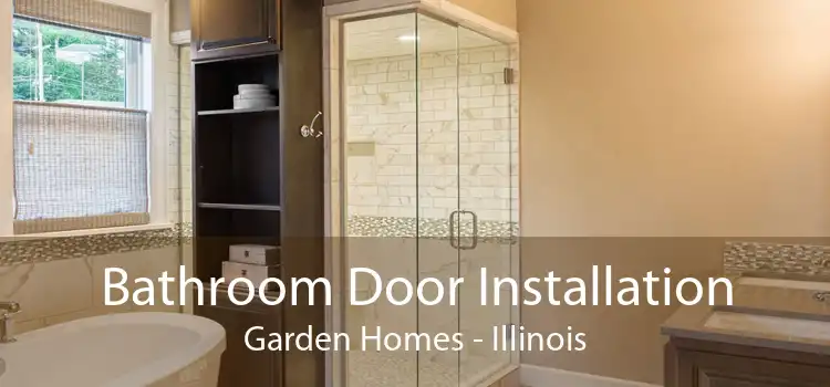 Bathroom Door Installation Garden Homes - Illinois