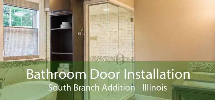 Bathroom Door Installation South Branch Addition - Illinois