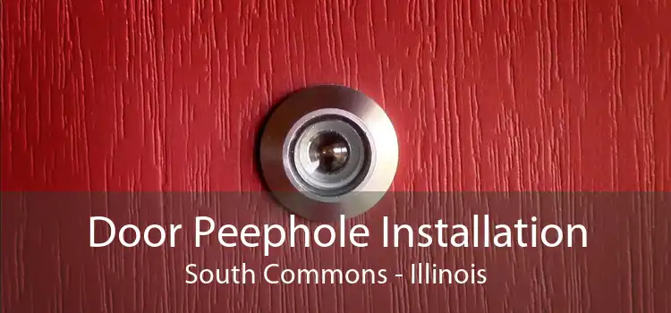 Door Peephole Installation South Commons - Illinois