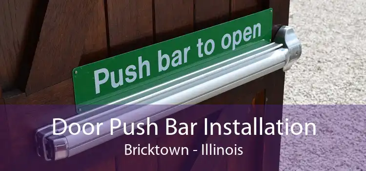 Door Push Bar Installation Bricktown - Illinois