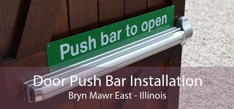 Door Push Bar Installation Bryn Mawr East - Illinois