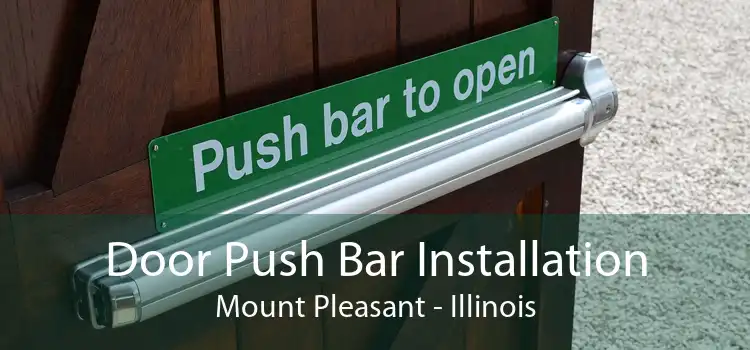 Door Push Bar Installation Mount Pleasant - Illinois