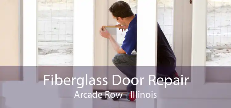 Fiberglass Door Repair Arcade Row - Illinois