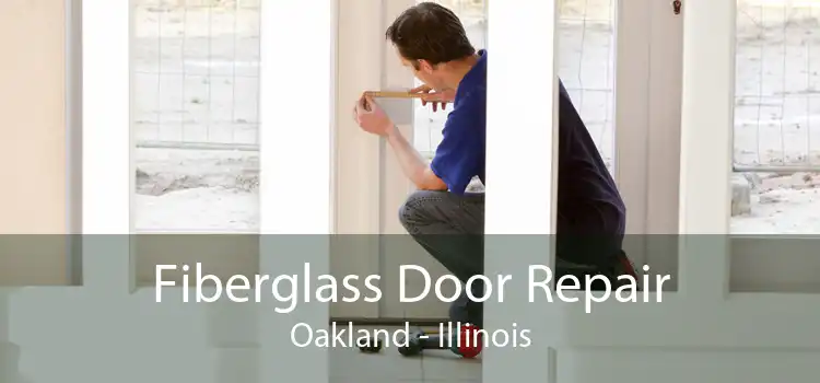 Fiberglass Door Repair Oakland - Illinois