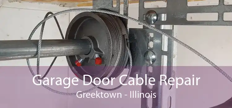 Garage Door Cable Repair Greektown - Illinois