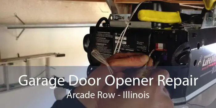 Garage Door Opener Repair Arcade Row - Illinois