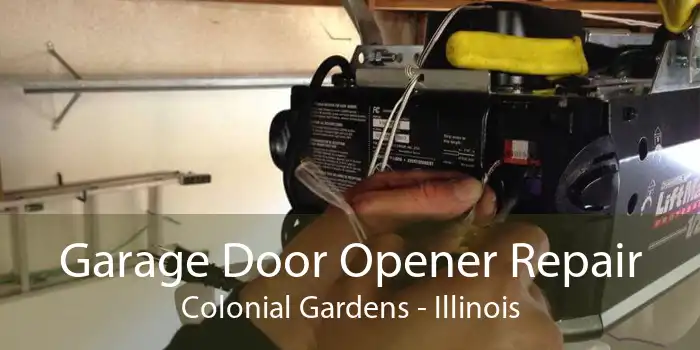 Garage Door Opener Repair Colonial Gardens - Illinois