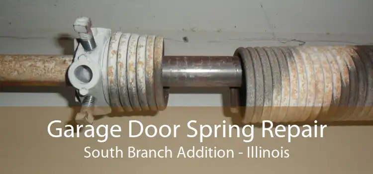 Garage Door Spring Repair South Branch Addition - Illinois