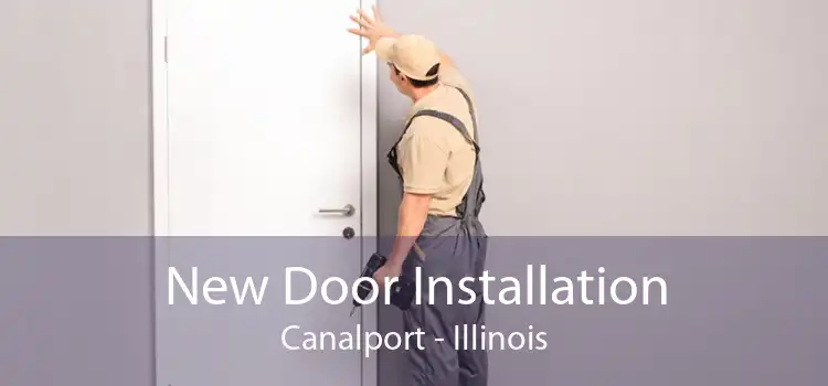 New Door Installation Canalport - Illinois