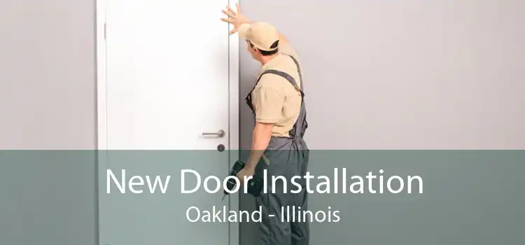 New Door Installation Oakland - Illinois