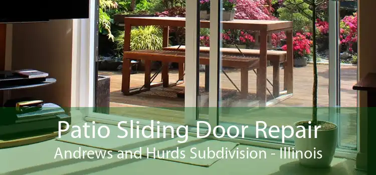 Patio Sliding Door Repair Andrews and Hurds Subdivision - Illinois