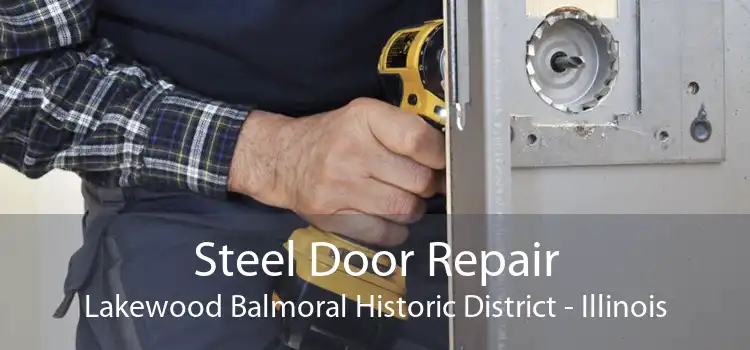 Steel Door Repair Lakewood Balmoral Historic District - Illinois