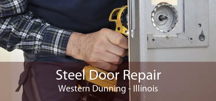 Steel Door Repair Western Dunning - Illinois