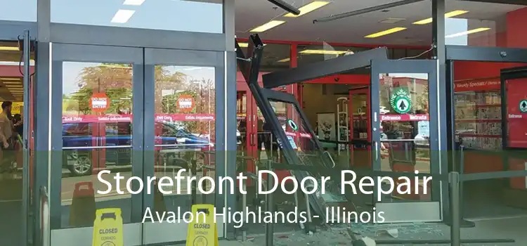 Storefront Door Repair Avalon Highlands - Illinois