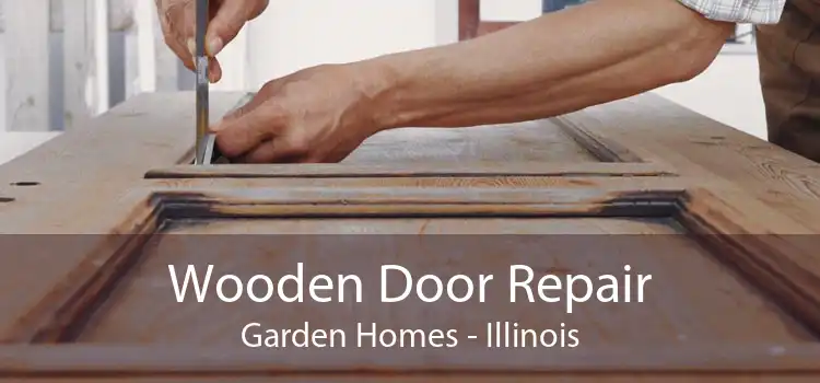 Wooden Door Repair Garden Homes - Illinois