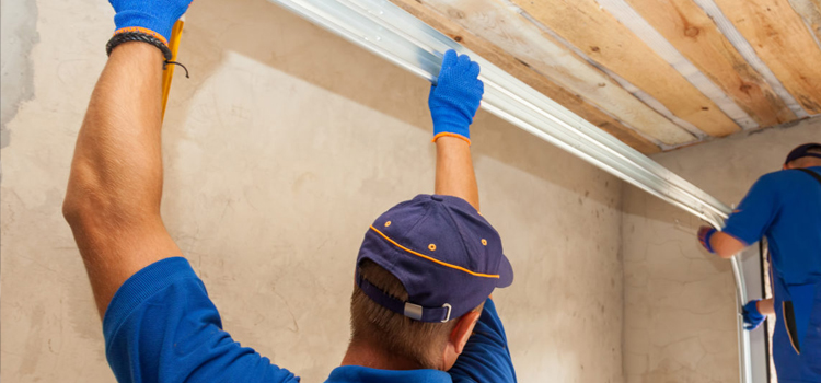 commercial overhead garage door repair in Brookline