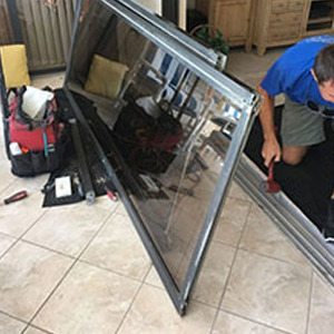 sliding glass door frame repair Chicago, IL